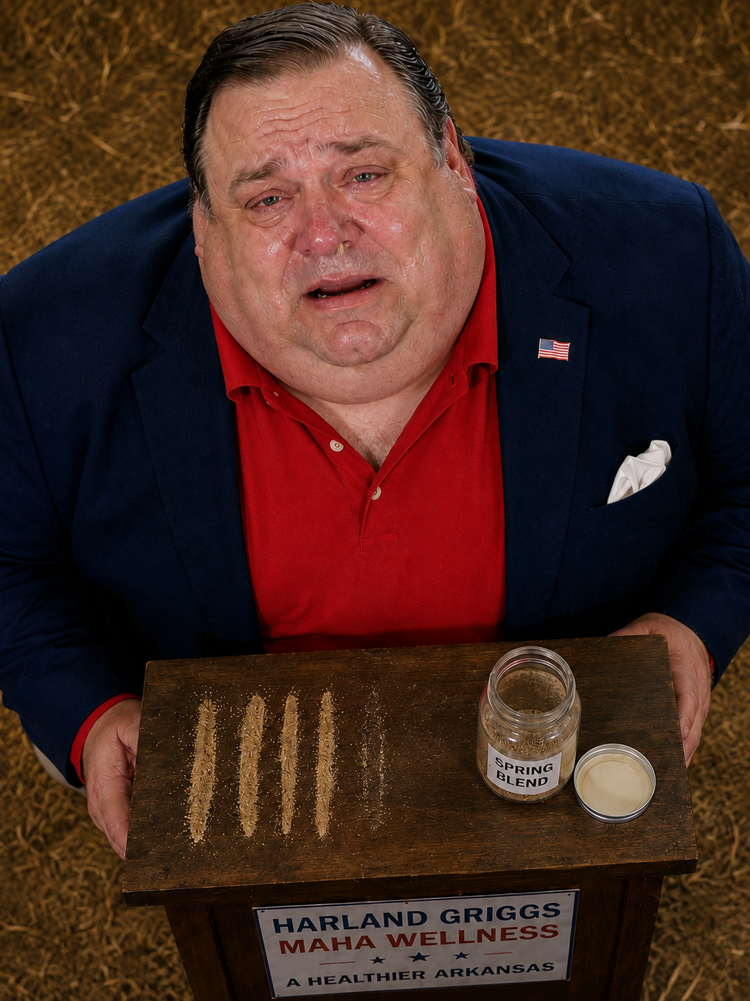 MAHA Candidate Says Hog Testicles Could Help Arkansans Breathe Naturally image 1