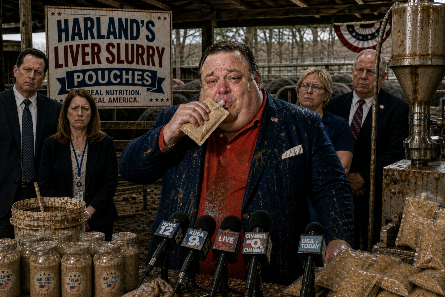 Arkansas MAHA Candidate Demands Liver Slurry Pouches In Arkansas School Cafeterias